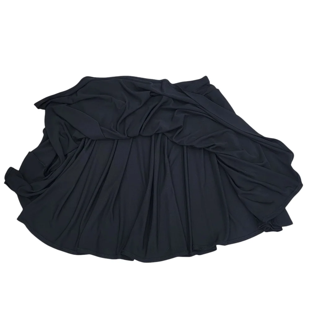 Black Pleated Skirt Balletcore Sporty Tennis Girlie Flared Women’s L/XL - Picture 6 of 12